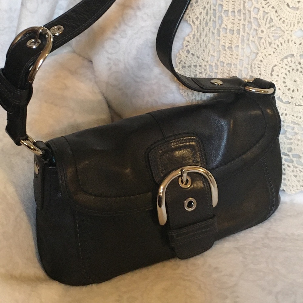 Navy COACH Handbag Like New